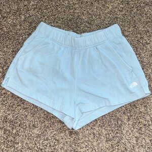 The North Face Women's Sky Blue Athletic Shorts